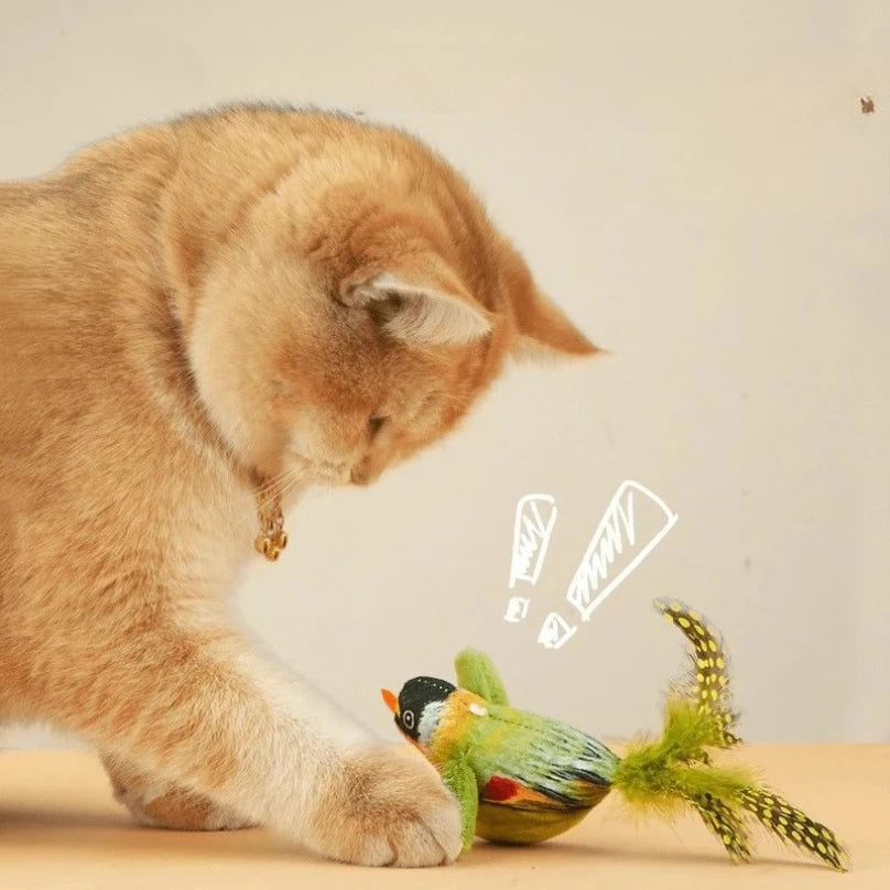 Flapping Bird Toy – Cats Go Crazy for It!